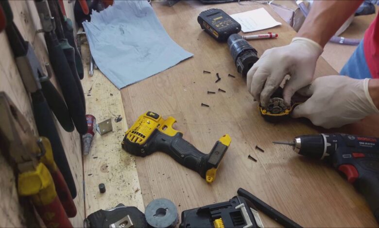 تعمیر دریل شارژی دیوالت