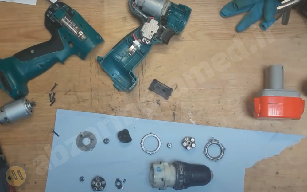 نحوه باز کردن دریل شارژی ماکیتا